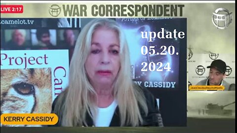 KERRY ON WITH JEAN CLAUDE : WAR CORRESPONDENT MAY 14TH SHOW