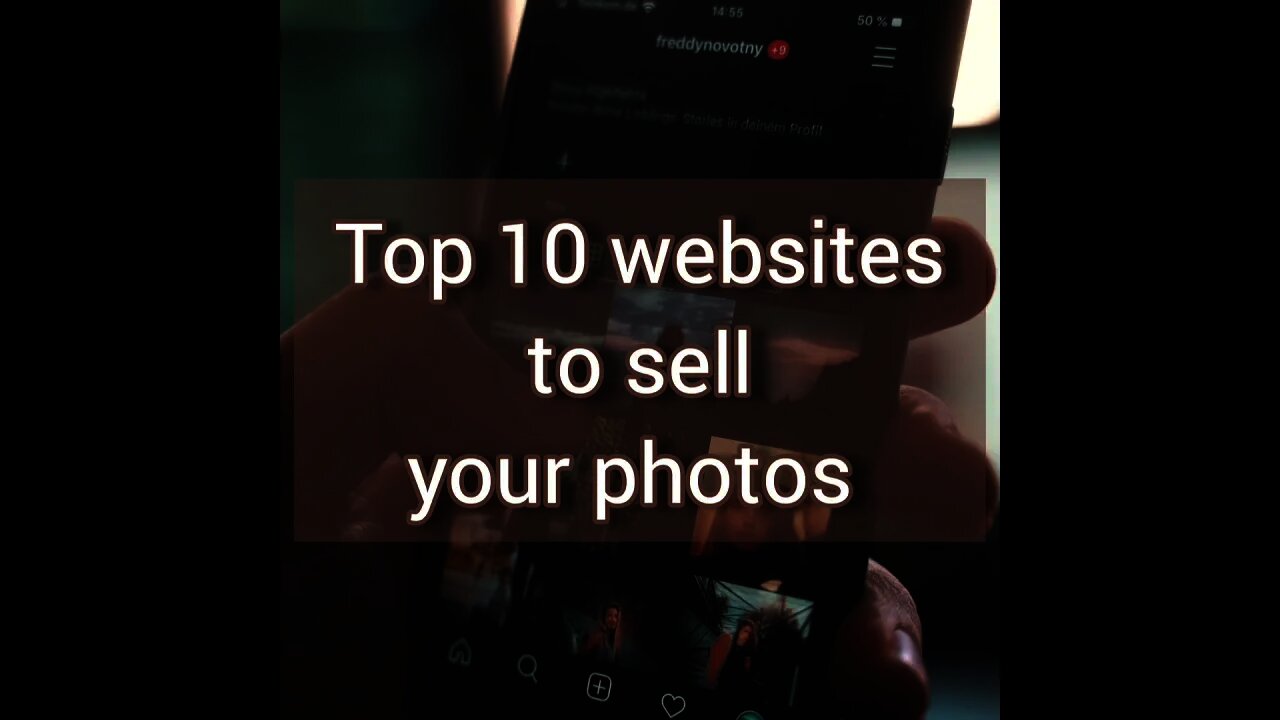 top 10 websites to sell your photos #photographer #photographylovers #photographers