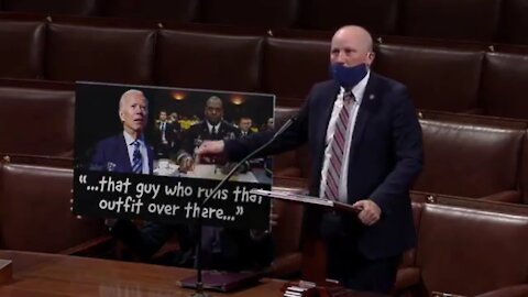 Congressman Shows Meme Mocking Biden On House Floor