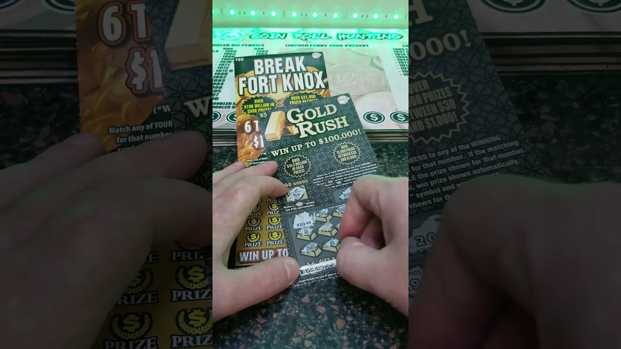 Winning BACK TO BACK Lottery Ticket Scratch Offs!