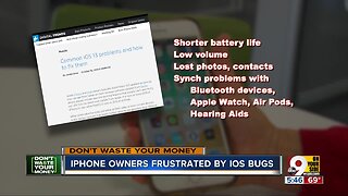 iPhone owners frustrated by iOS 13 bugs