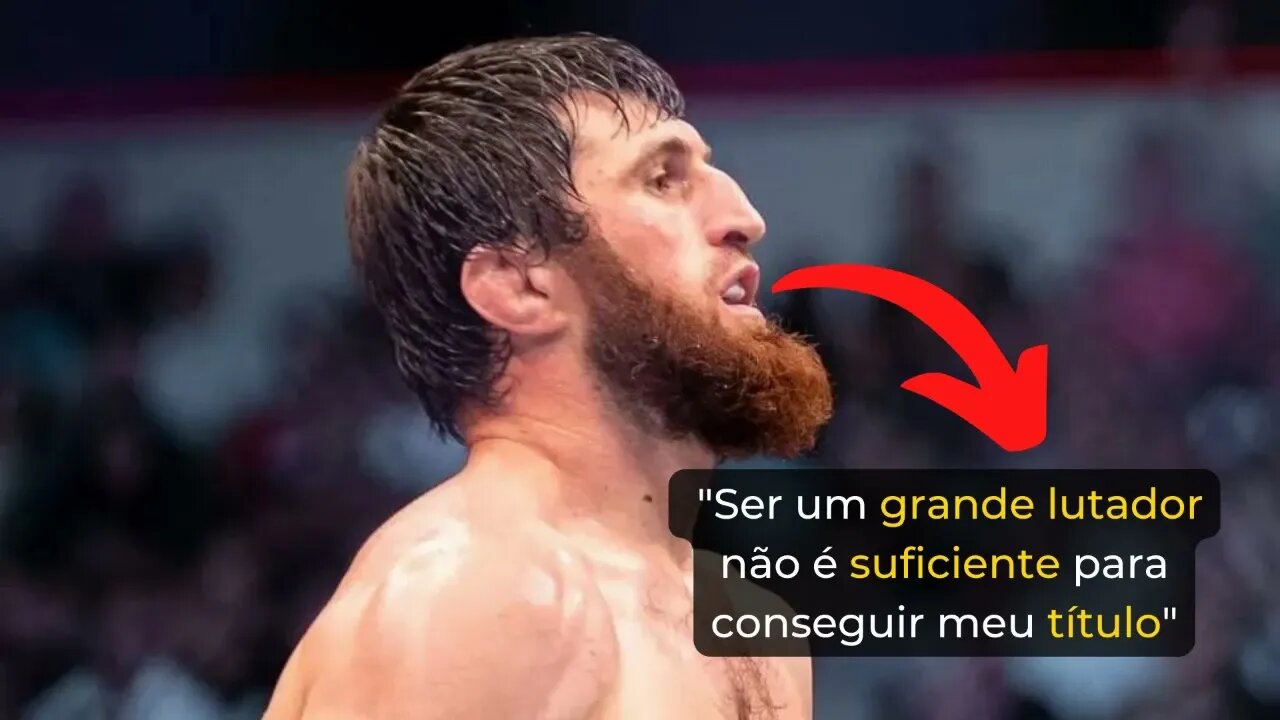 Magomed Ankalaev anuncia uma mudança em sua carreira de olho na conquista do cinturão do UFC