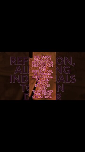 Tarot for Meditation and Reflection