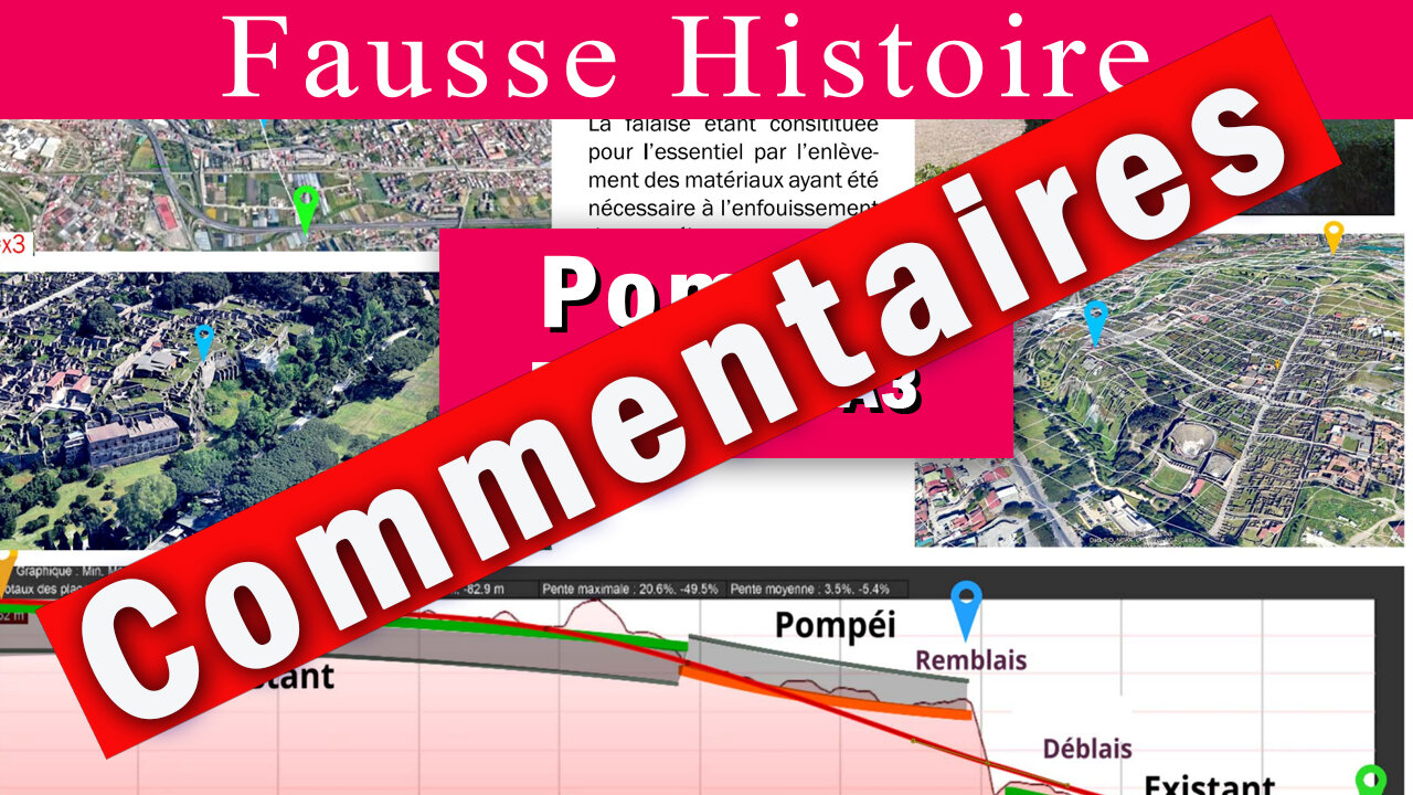 Pompéi, commentaires des planches A3 .