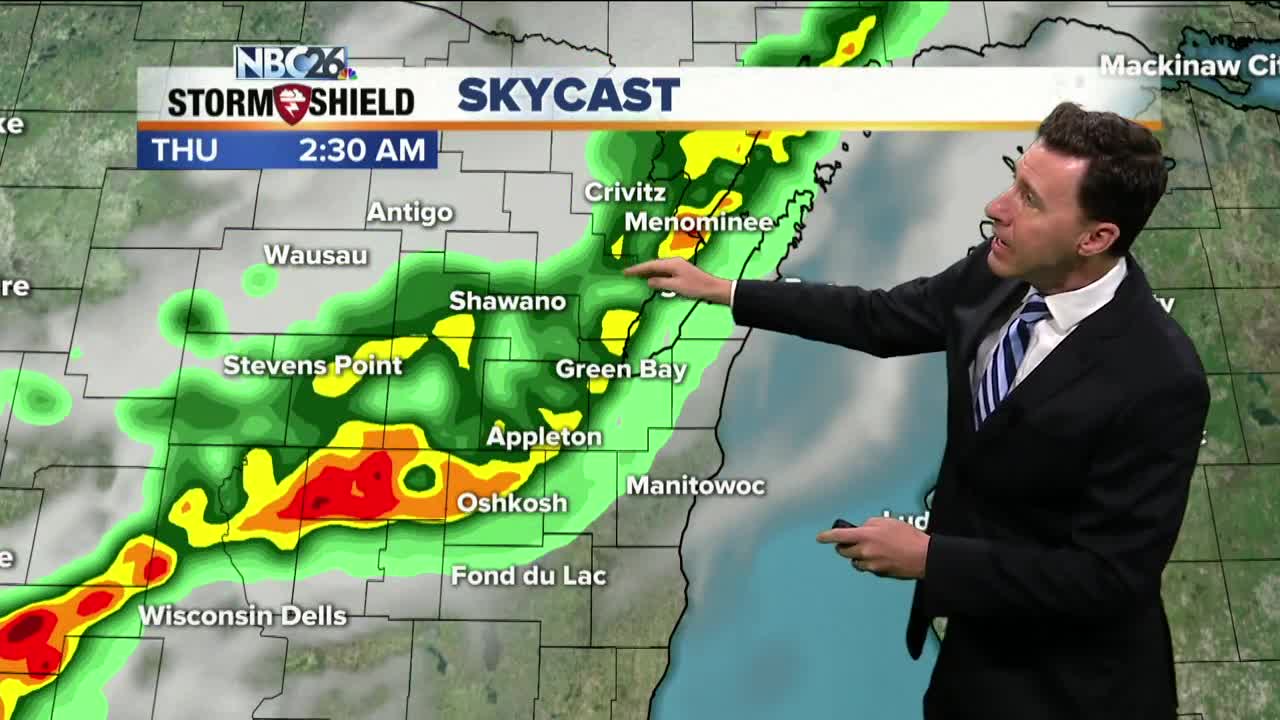 Michael Fish's NBC26 weather forecast