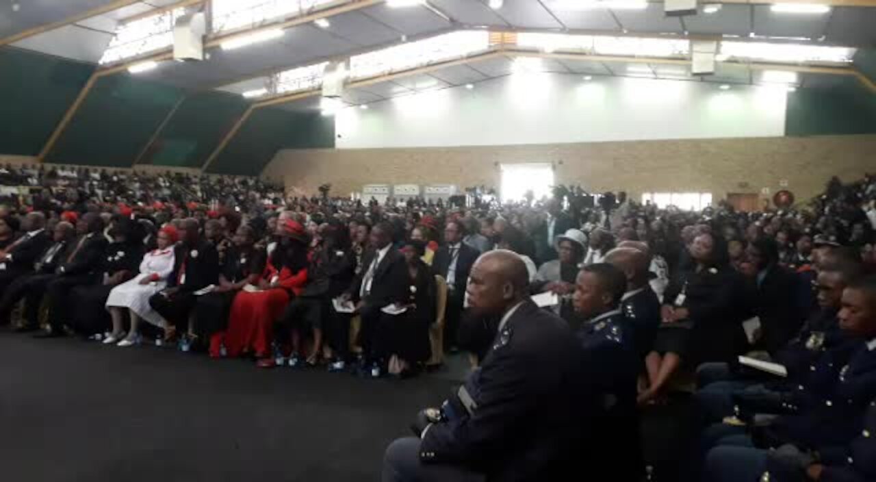 SOUTH AFRICA - Durban - Funeral of Joseph Shabalala (Videos) (AL3)