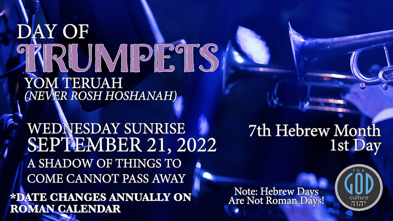 The Day Of Trumpets: Yom Teruah, A Shadow Of Things To Come. Feasts of YHWH Series