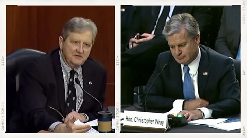 Senator Kennedy Takedowns FBI Director Wray in Epic Speech