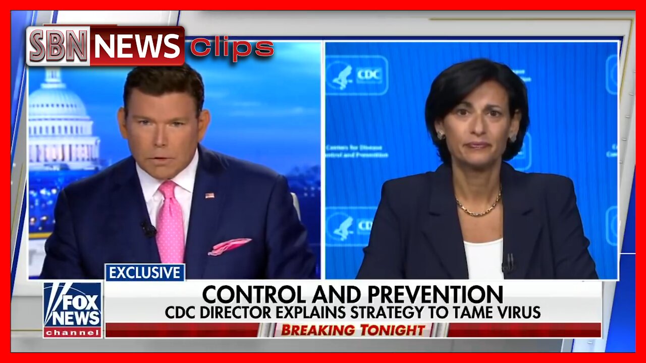 Bret Grills CDC Director on Perceived 'Fearmongering' Over New Virus Mutations - 2847