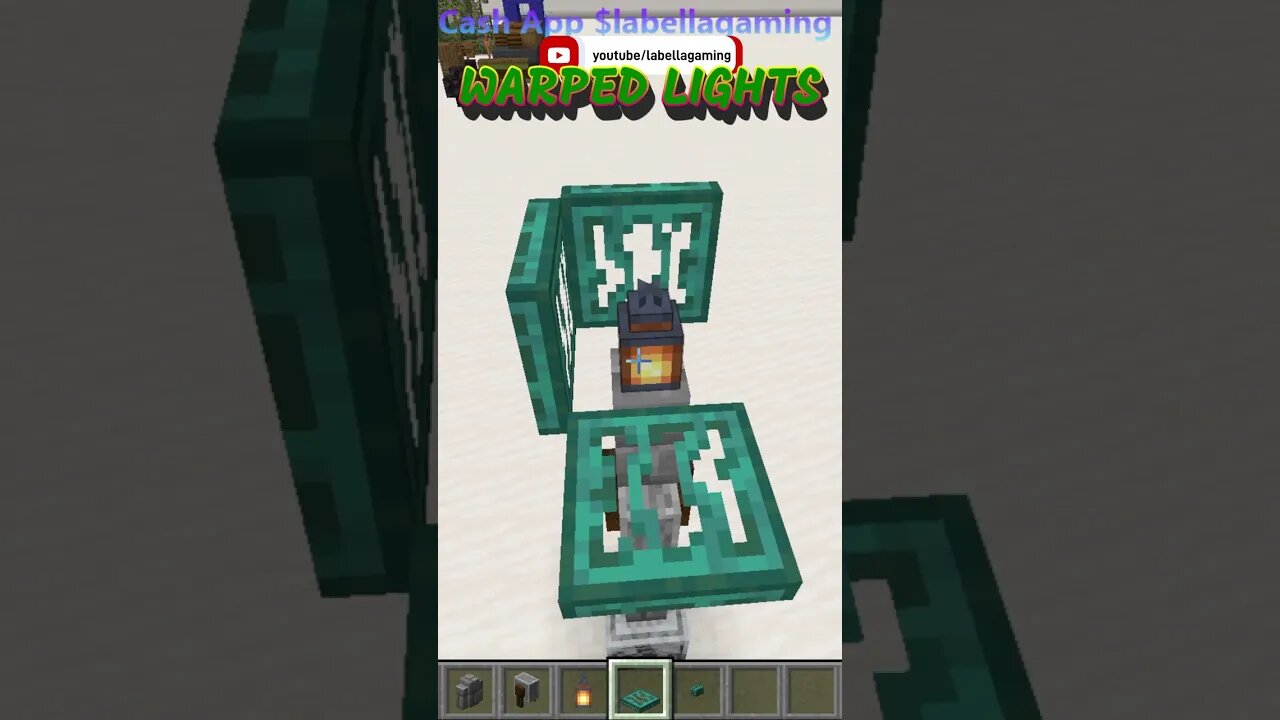 Warped Lamp Post | Minecraft