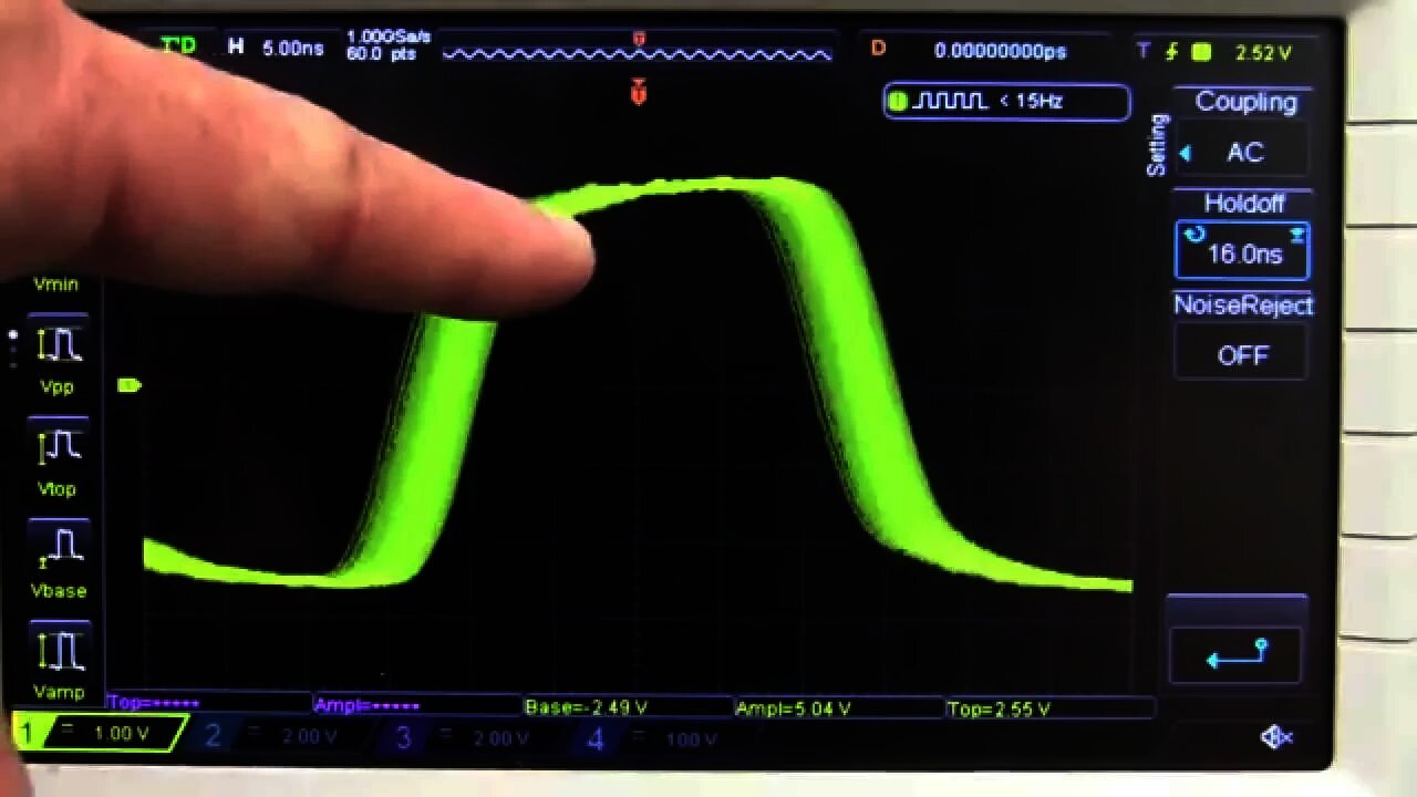 EEVblog #699 - Rigol DS1054Z Oscilloscope Jitter Fix Testing