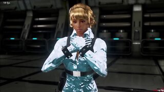 Tekken 7 | Josie Rizal | Crystal Monosuit