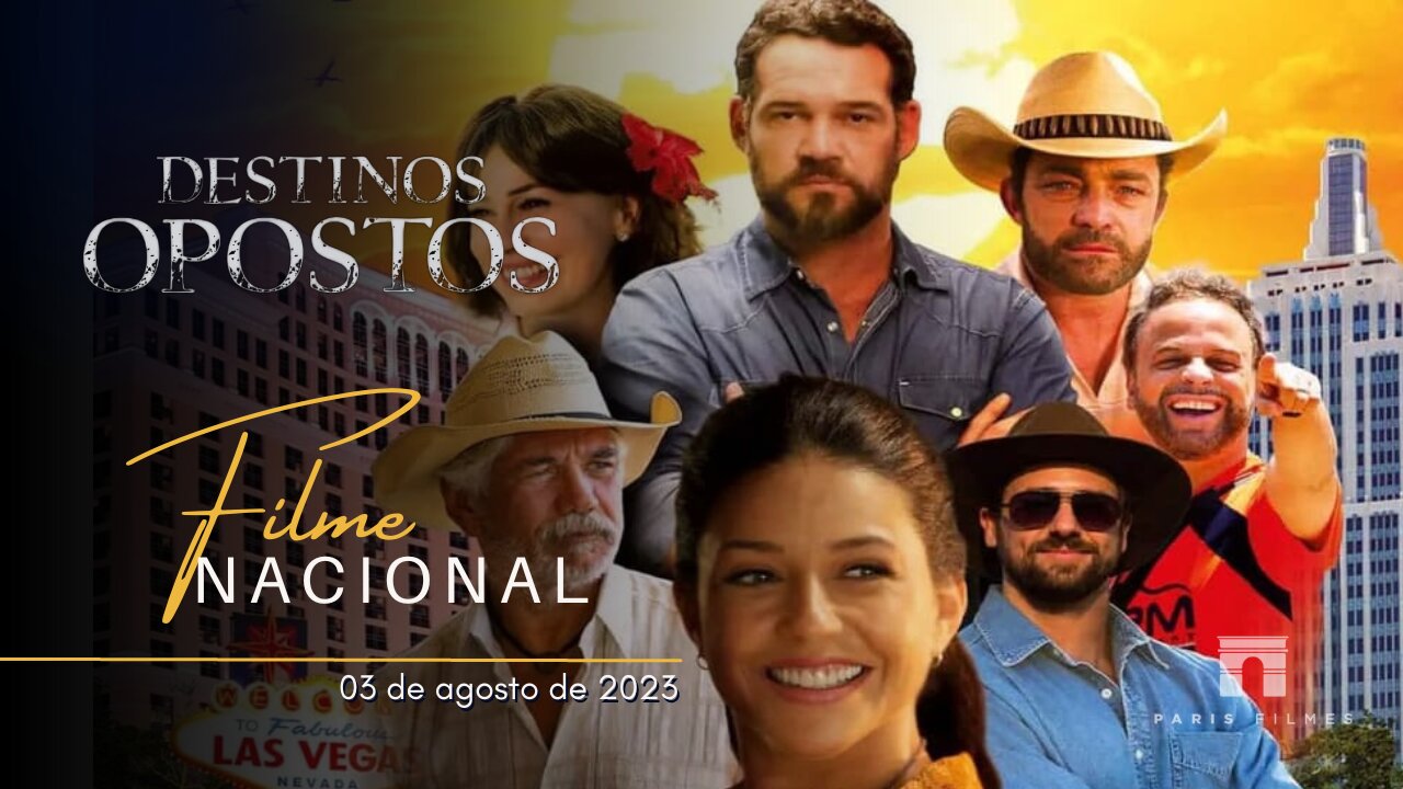 Destinos Opostos | Trailer | Filme nacional | 2023