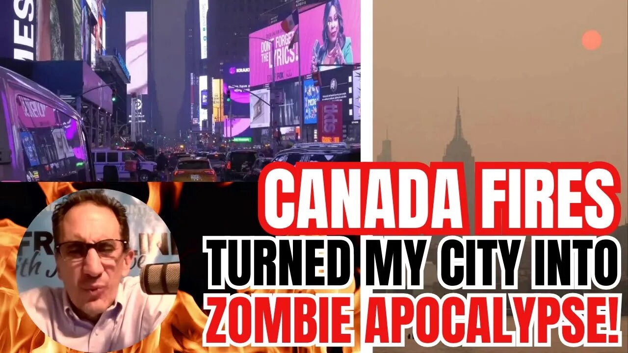 FIRES from Trudeau's Canada Turning My City NYC into Scene from Zombie Apocalypse!