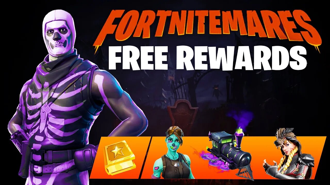 The FORTNITEMARES Rewards In Fortnite Chapter 2! (Ghoul Trooper Returns!)