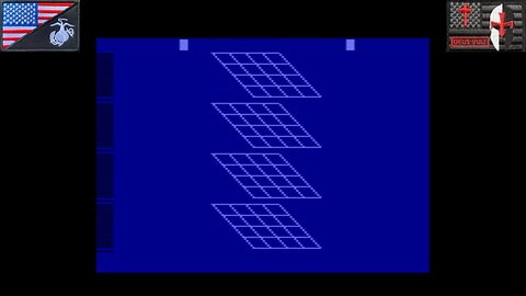 3-D Tic-Tac-Toe (Atari 2600 - Attract Mode) [NA Version]