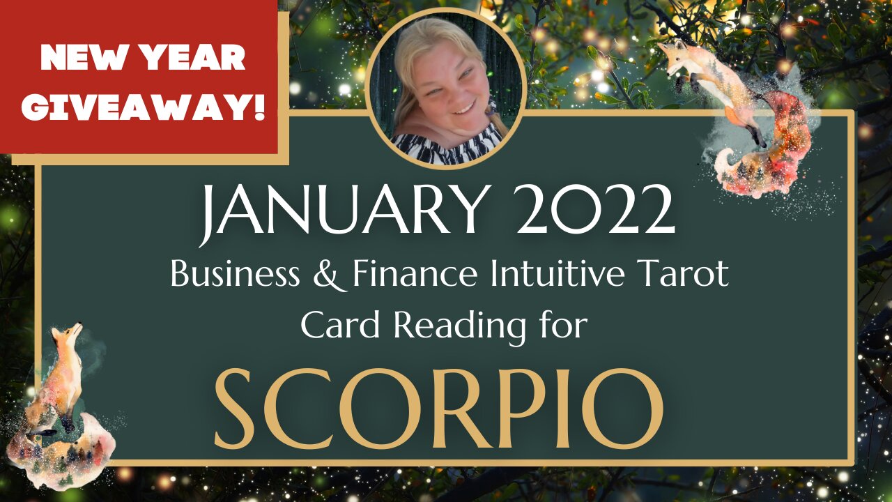 ♏ SCORPIO 🦂 | Get RID of ICKY Energy! | January 2022 | General BUSINESS & MONEY Tarot Reading