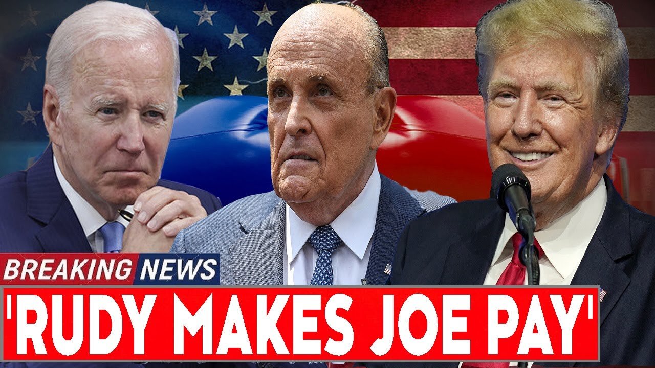 'NO AUTHORITY' GIULIANI HAS ENOUGH OF BIDEN'S STUPID 'ABUSE OF POWER'...JOINS HAND WITH TRUMP