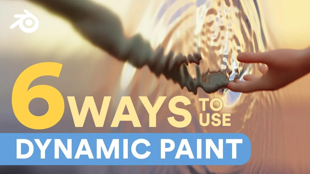 6 Mind-Blowing ways to use Dynamic Paint (Blender 3D)