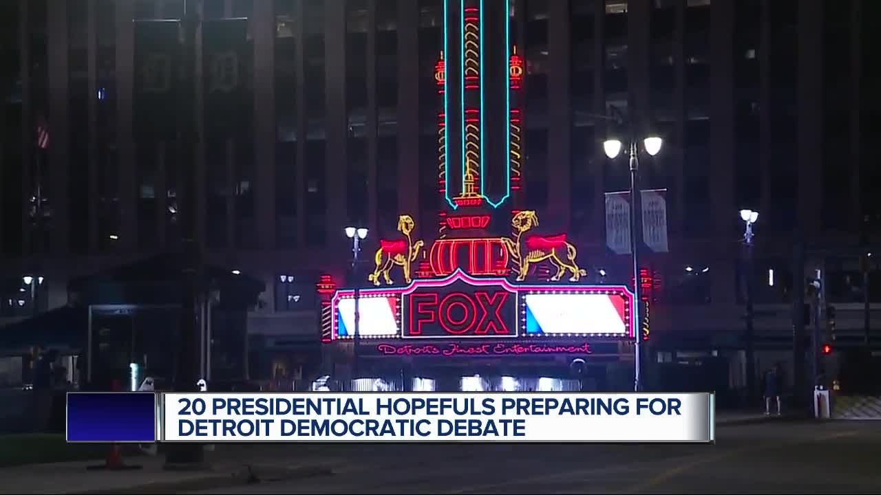 Parts of downtown Detroit transforming ahead of Democratic Presidential Debates