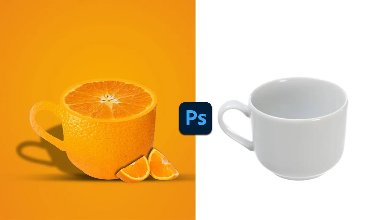 How to Create Any Cup To Orange Cup Photo Manipulation in Photoshop