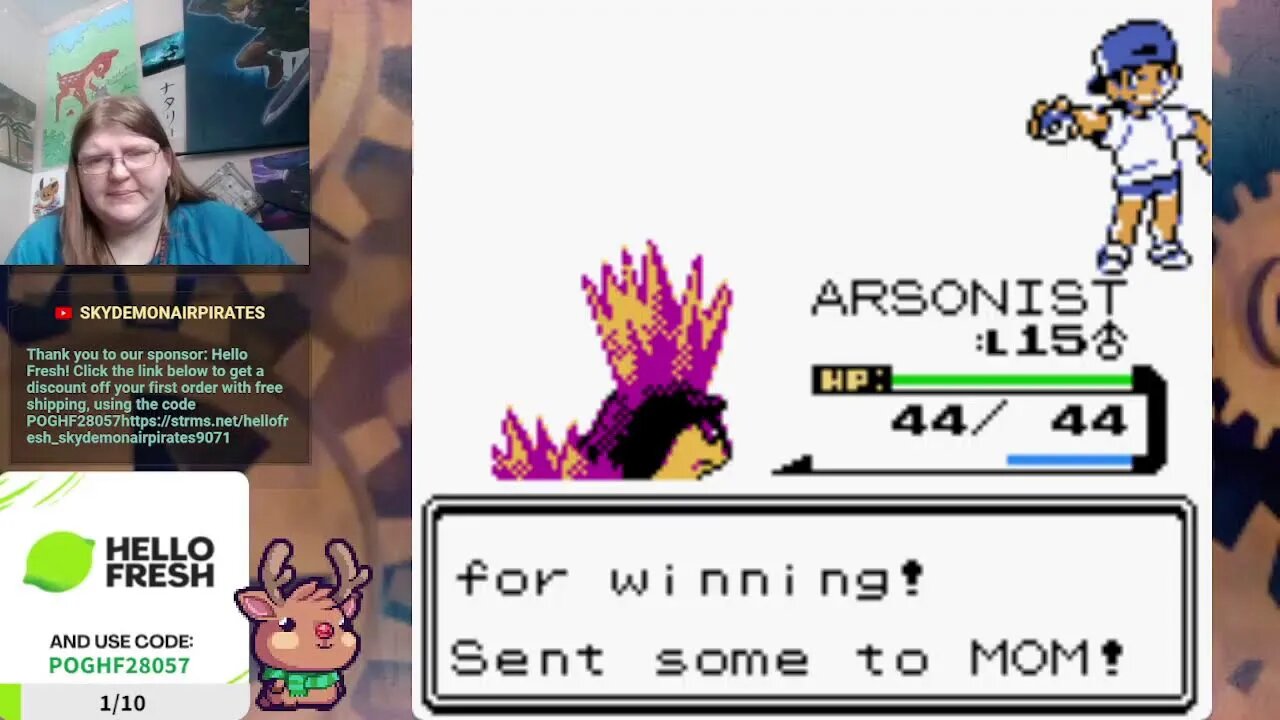 Pokemon Crystal (Blind Gameplay)