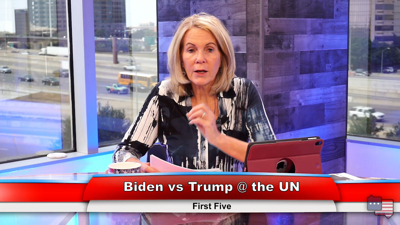 Biden vs Trump @ the UN | First Five 9.21.21