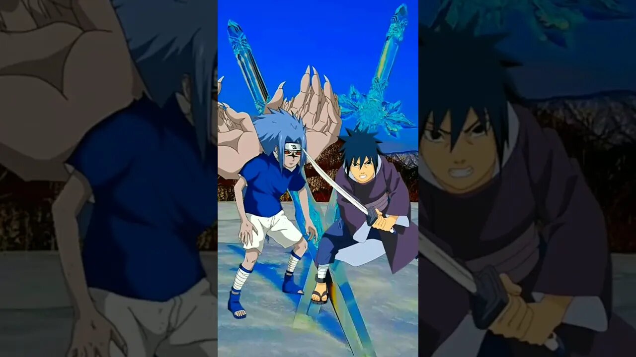 Madara VS Sasuke - WHO IS STRONGEST??.#shorts