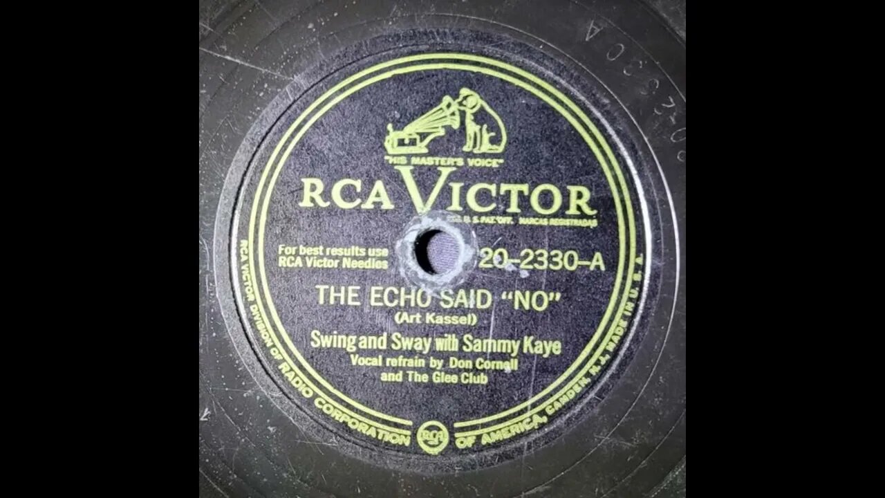 Swing and Sway With Sammy Kaye – The Echo Said “No”