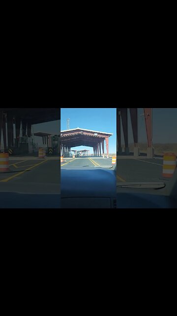 Unmanned Border Patrol checkpoint?? #shorts