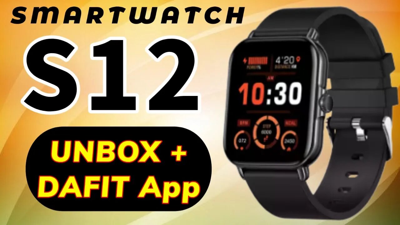 S12 Unbox Smart watch pk C61 L32