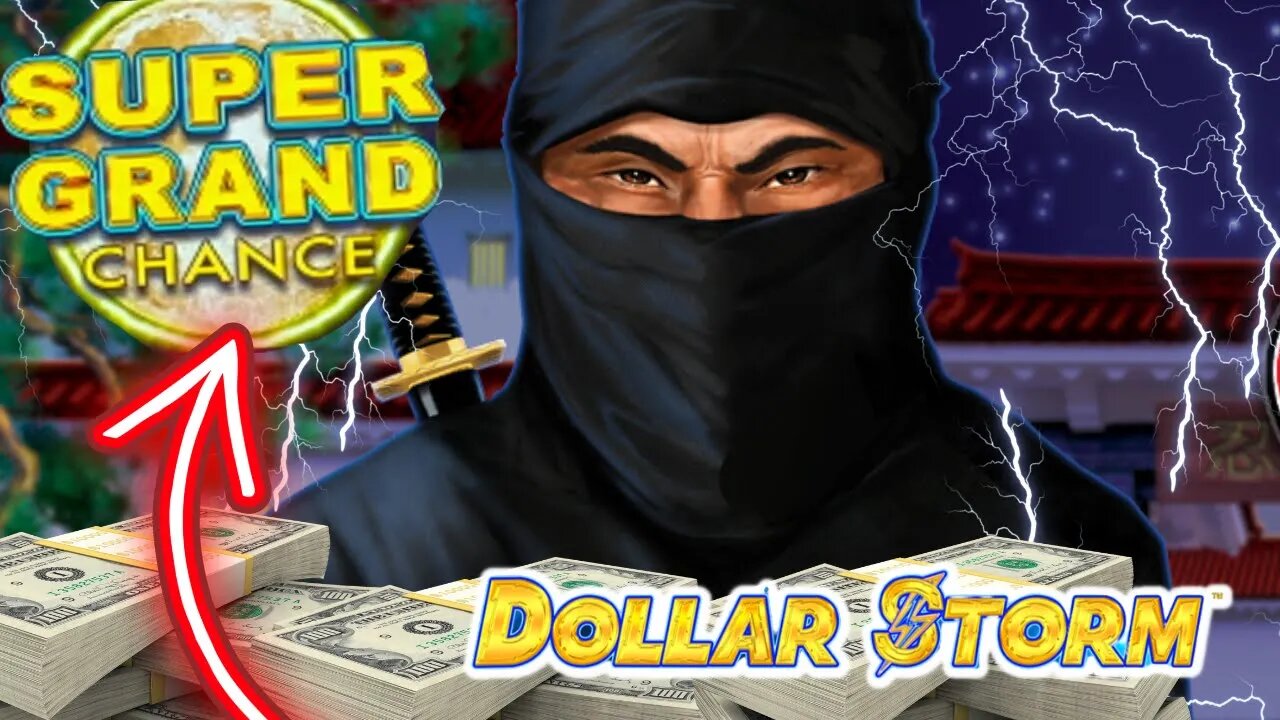 Back to Back to Back Dollar Storm Jackpots! ⚡ 3 Jackpots in 15 Minutes on Max Bet Ninja Moon