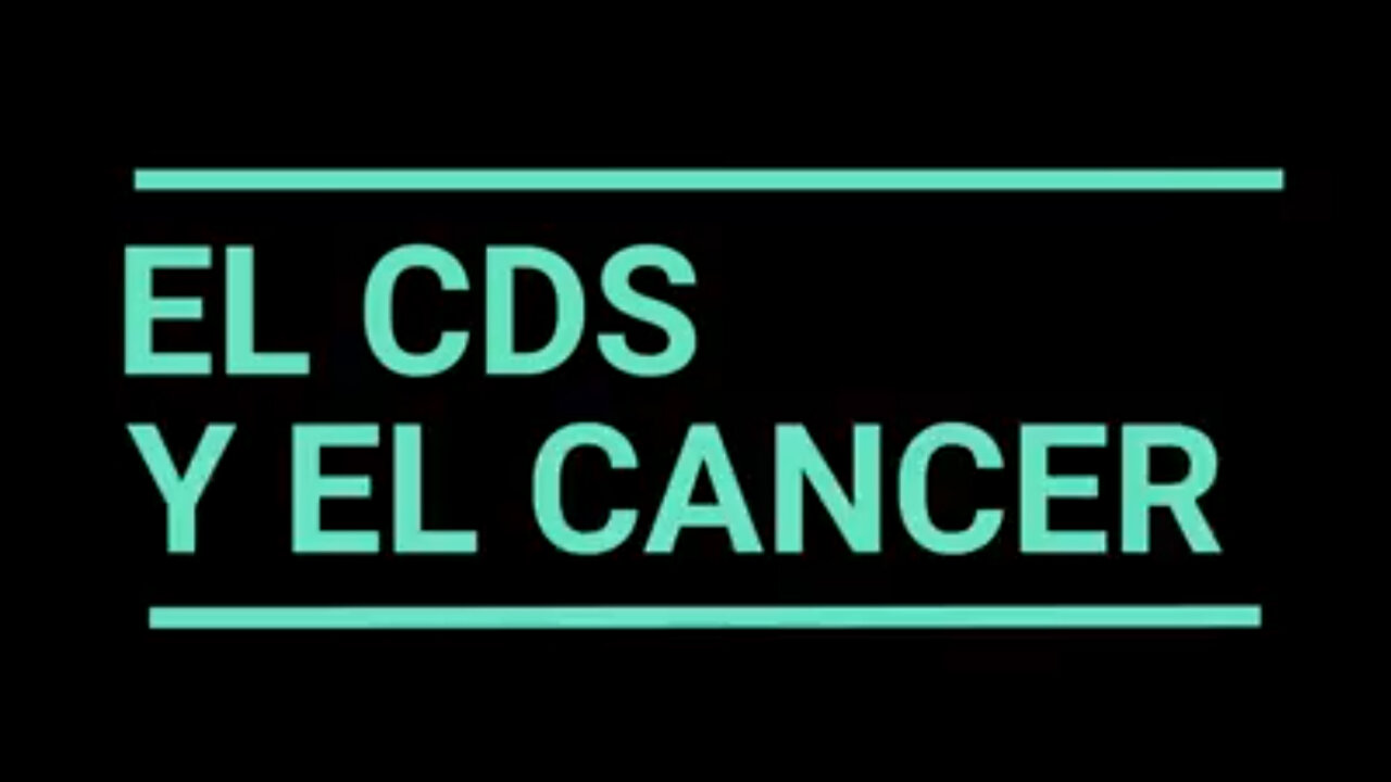El CDS y el cancer.