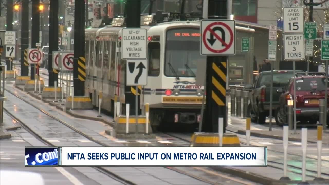 NFTA asks for community's input on Metro Rail's expansion project during interactive workshop