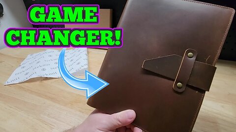 Amazing High Quality Soft Leather Refillable Planner By Nekmit!