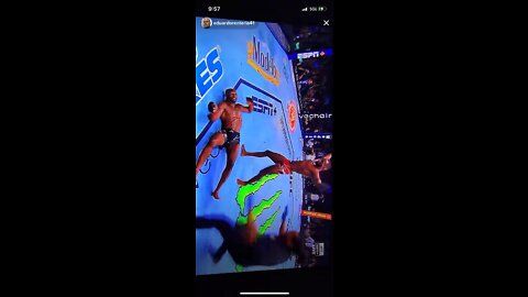 Edwards KOs Usman To win the UFC Title