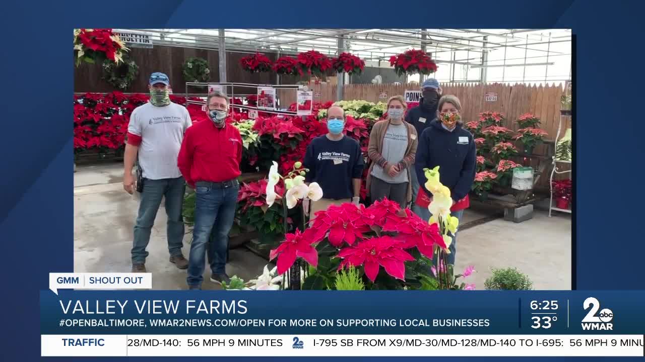 Valley View Farms says We're Open Baltimore