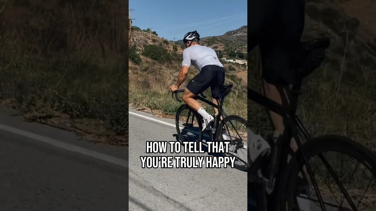 THIS will HAPPEN if you’re truly HAPPY. How to find your #purpose , happiness #motivation #cycling