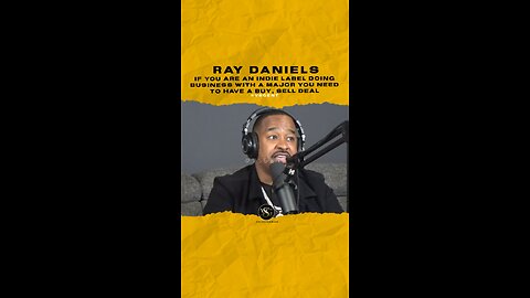 #raydaniels Indie labels doing 💼 with a major need 2 have a buy/sell deal 🎥 @realindustryplugs
