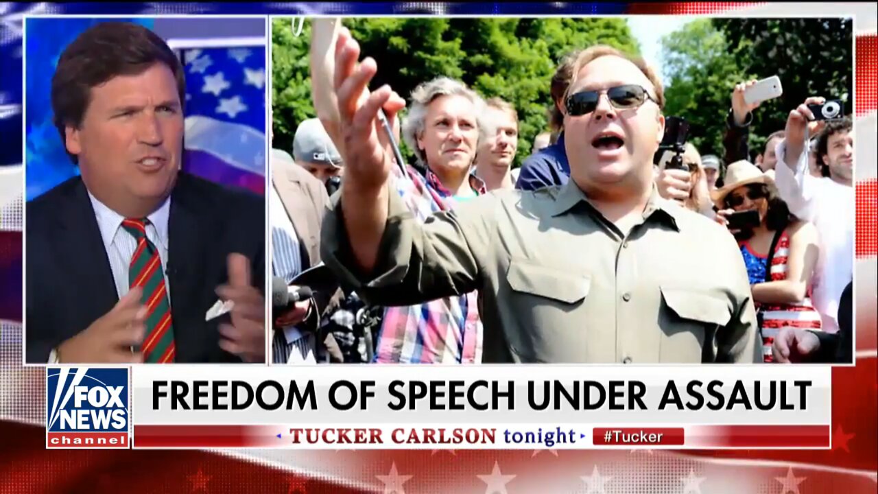 Tucker Carlson & Mark Penn Knew Censoring Alex Jones Was Just The Beginning