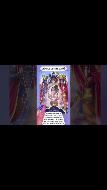 YOUR SPIRIT TEAM IS ACTIVATED. SOMETHING SPECIAL WILL SOON BE REVEALED🙏🏾