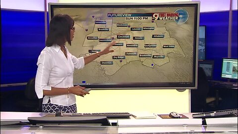 Your Saturday evening forecast