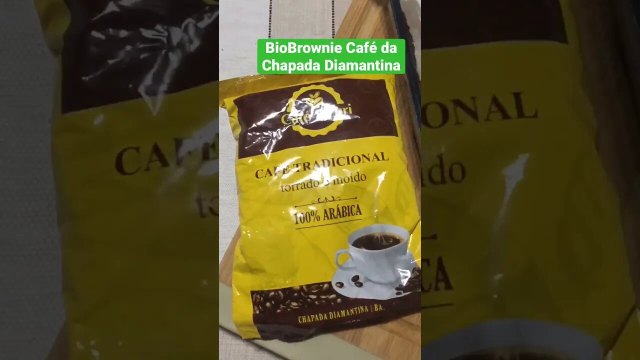 BioBrownie de Café da Chapada Diamantina | @NaturalFoodBa #biomassa