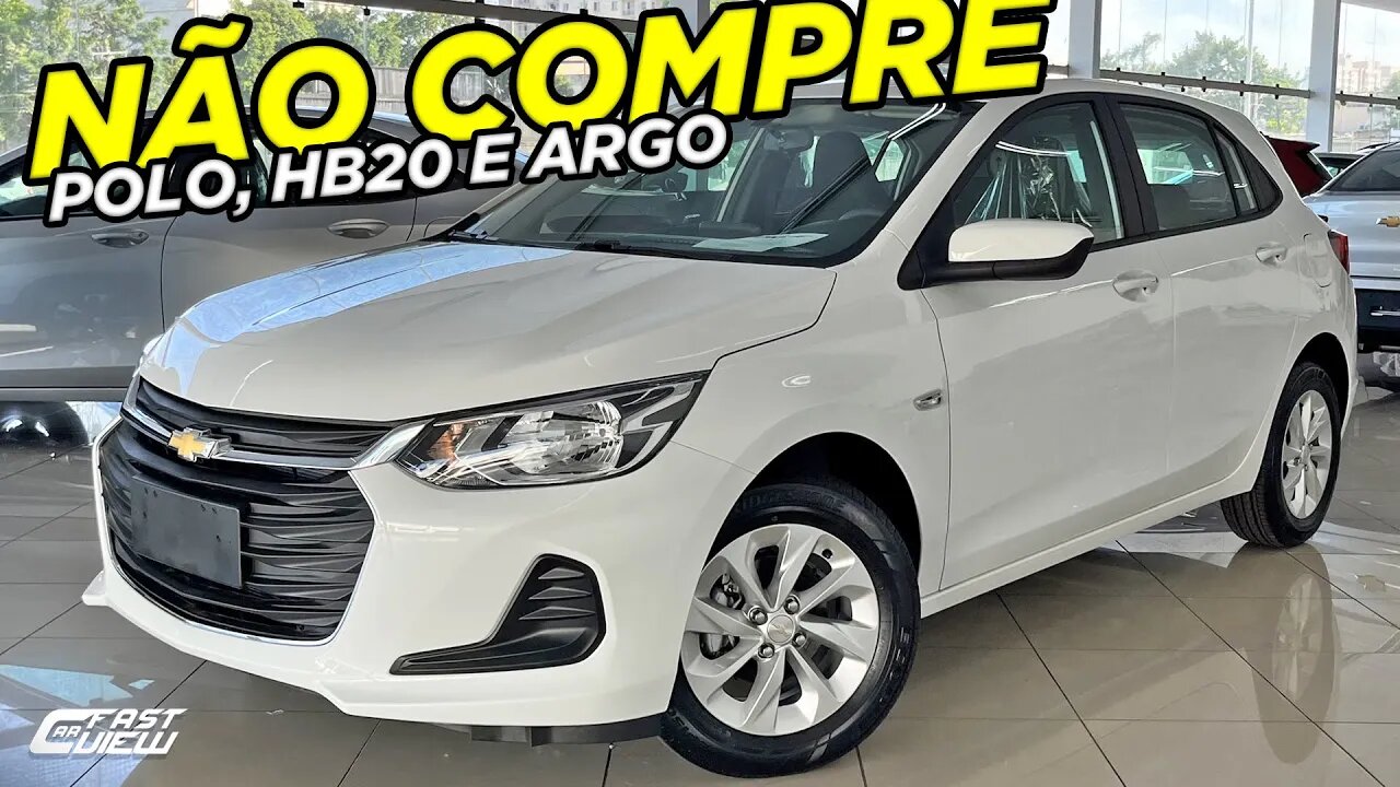 NOVO CHEVROLET ONIX LT 1.0 2023 MELHOR, + EQUIPADO E ECONÔMICO QUE POLO MPI, HB20 COMFORT E ARGO