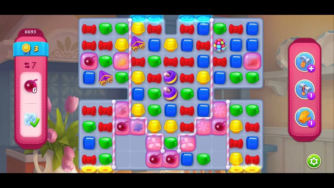 Playrix Homescapes Gameplay Walkthrough Level 6693