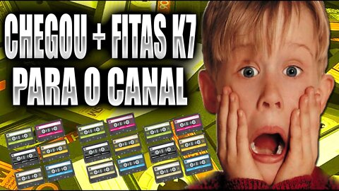 Chegou Mais Fita k7 para o Canal