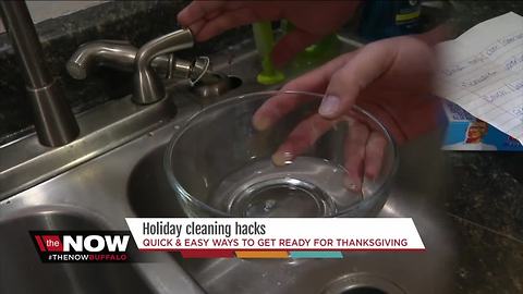 Holiday cleaning hacks