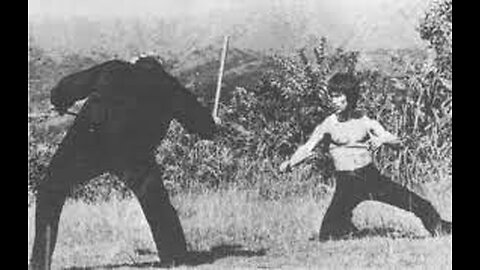 Cross kick Studio Films Bruce Lee Game of Death out Door Scenes