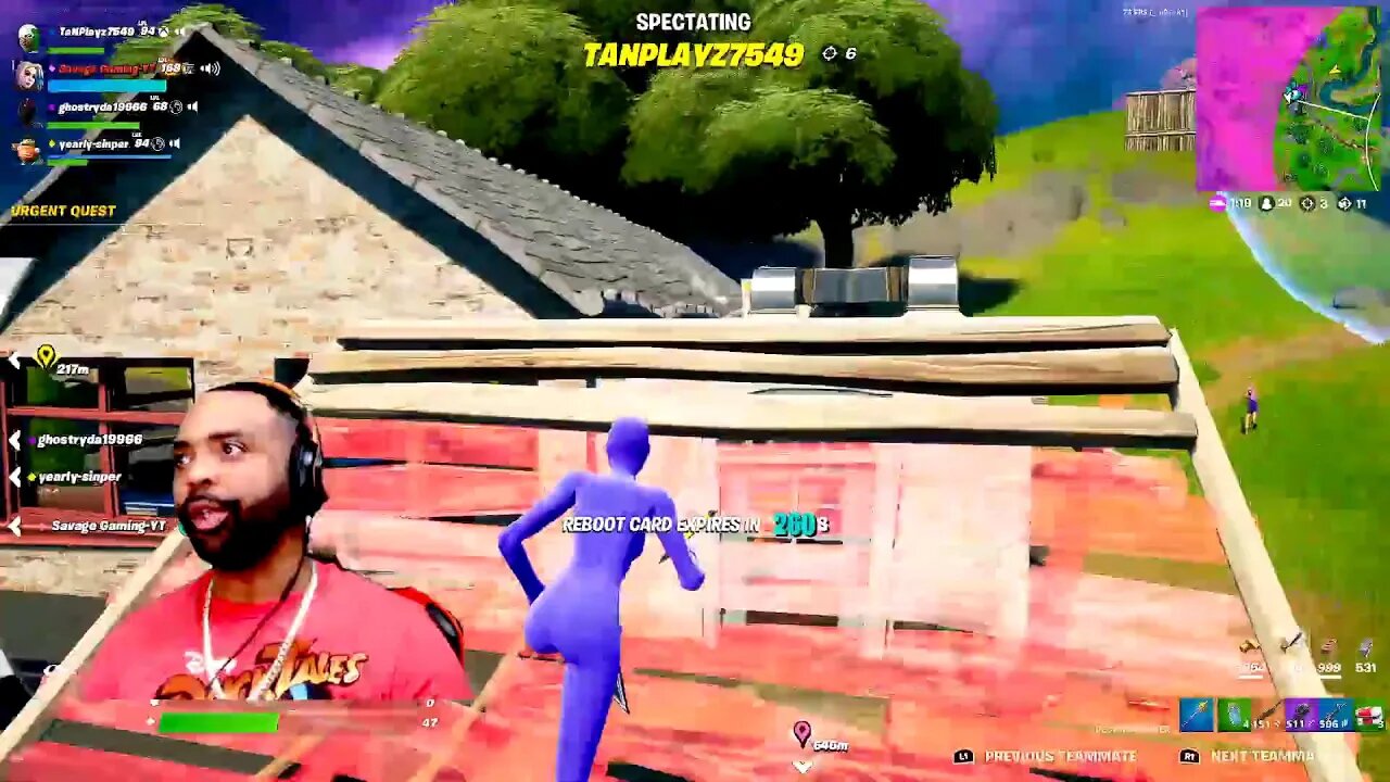 SAVAGE GAMING-YT LIVE FORTNITE