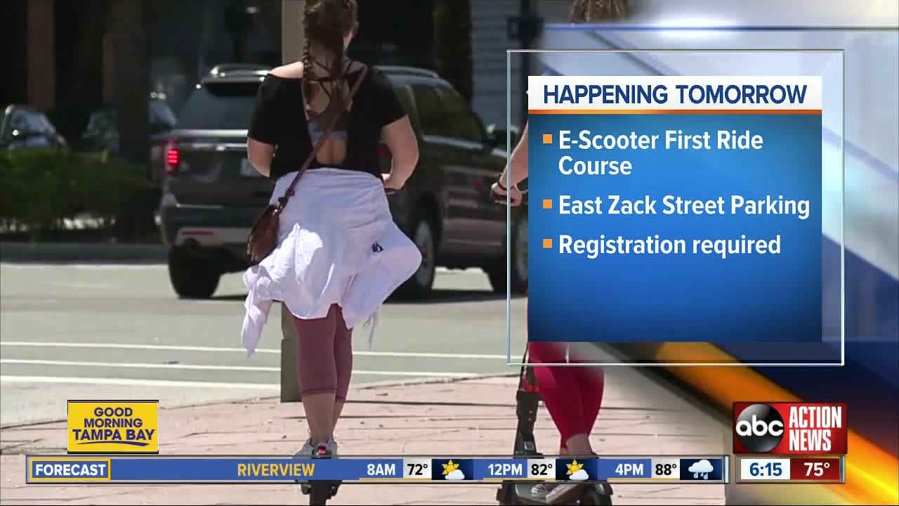 Lime to host safety course on e-scooters in Tampa on October 26